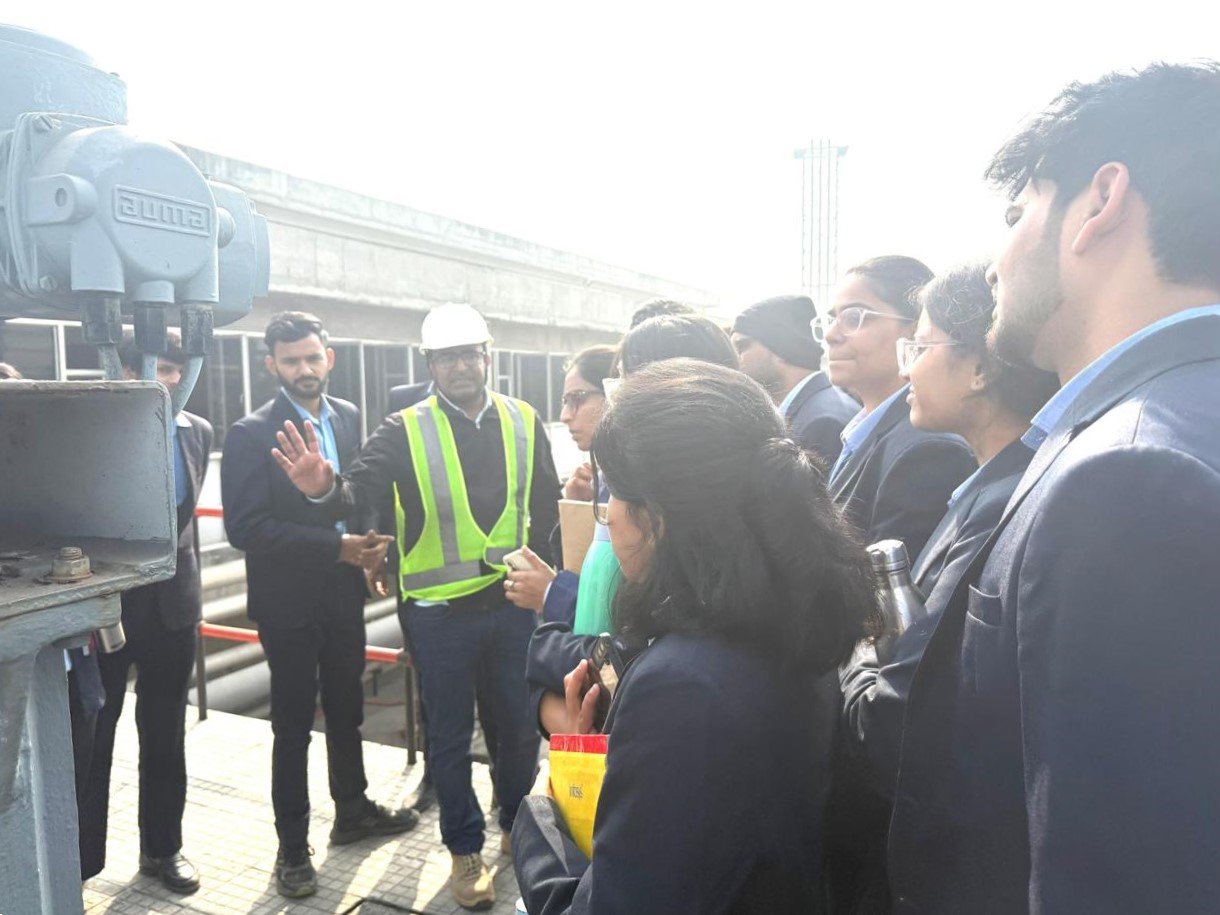 Educational Visit to Delhi Gate Sewage Treatment Plant, New Delhi - Image 2